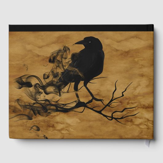 Donker Gotische bruiloft Gastenboek (Achterkant)