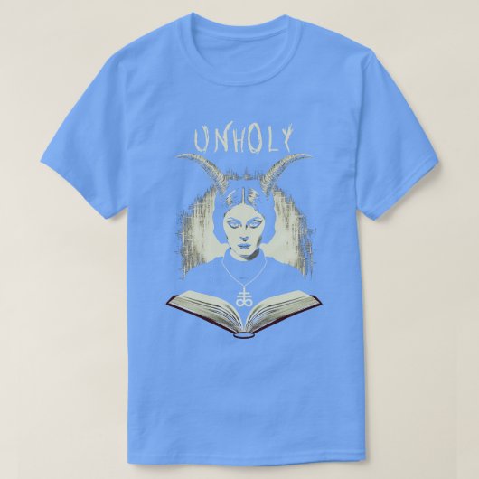 Donker Gotische Horror Onheilig T-shirt (Design voorkant)