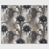 Donker Gotische Tuin Gift Cadeaupapier (Vlak)