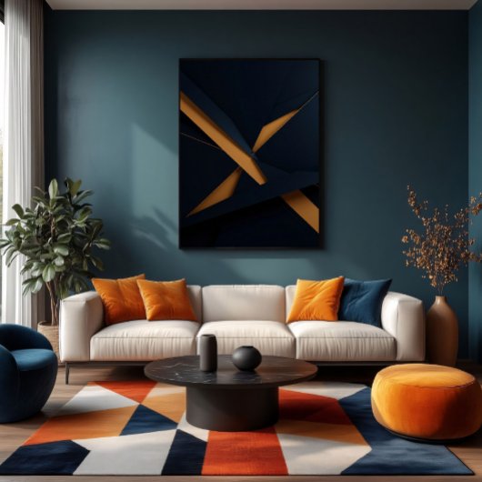 Donker Goud Luxe Poster