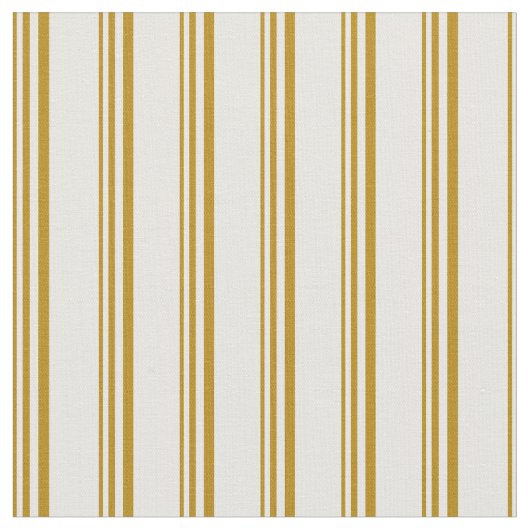 Donker Gouden Rood & Wit Patroon Stof (Close Up)