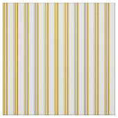 Donker Gouden Rood & Wit Patroon Stof (Swatch)