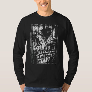 Donker Grunge schedel Gothic Occult Gotisch Esthet T-shirt