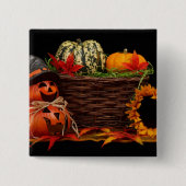 Donker Halloween ontwerp Vierkante Button 5,1 Cm (Voorkant)