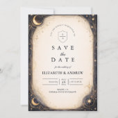 Donker Hemels Huwelijk Save The Date (Voorkant)