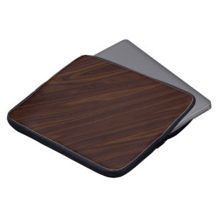 Donker Hout Laptop Sleeve