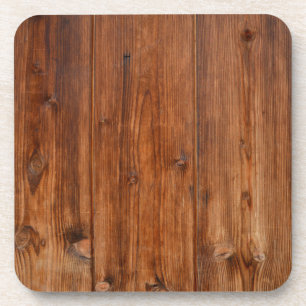 donker houten onderzetter