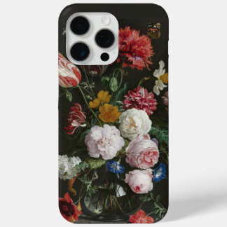 Donker humeurig bloemstilleven iPhone 15 pro max hoesje