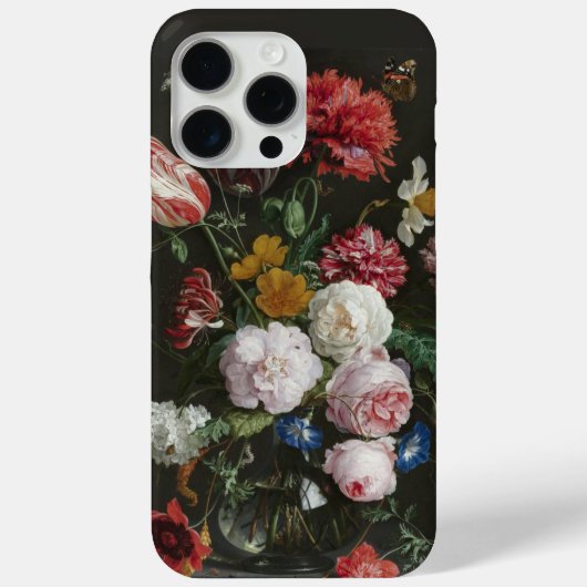 Donker humeurig bloemstilleven Case-Mate iPhone case (Achterkant)