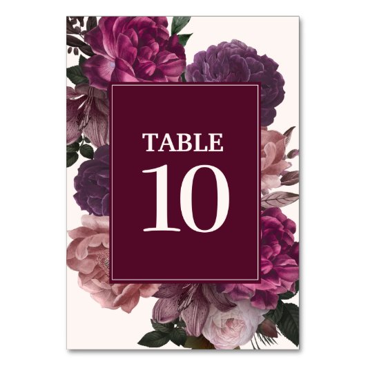 Donker humeurig Waterverf bloemenwinter herfst bru Kaart (Voorkant)