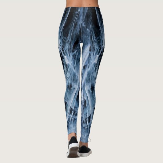 Donker ijs leggings (Achterkant)