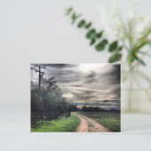 Donker is het pad, maar het is een licht. Briefkaa Briefkaart (Staand voorkant)