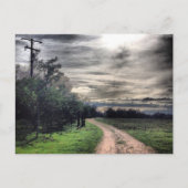 Donker is het pad, maar het is een licht. Briefkaa Briefkaart (Voorkant)