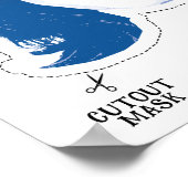 Donker Kamala kostuummasker Poster (Hoek)