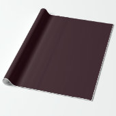 Donker karmozijn cadeaupapier (Uitgerold)