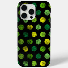 Donker Kleurrijk Patroon iPhone 14 Pro Max Hoesje