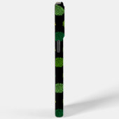 Donker Kleurrijk Patroon iPhone 14 Pro Max Hoesje (Achterkant / Rechts)