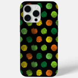 Donker Kleurrijk Patroon iPhone 14 Pro Max Hoesje