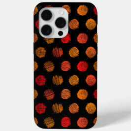 Donker Kleurrijk Patroon iPhone 14 Pro Max Hoesje