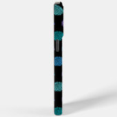 Donker Kleurrijk Patroon iPhone 14 Pro Max Hoesje (Achterkant / Rechts)