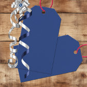 Donker kobaltblauw cadeau Labels Cadeaulabel