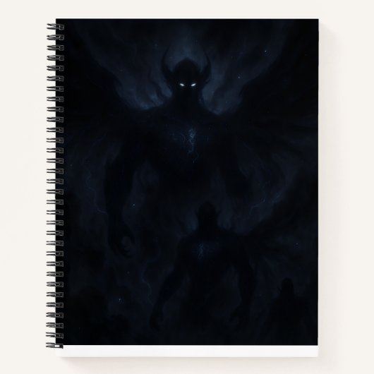 Donker Kosmisch Geestdagboek Notitieboek (Voorkant)