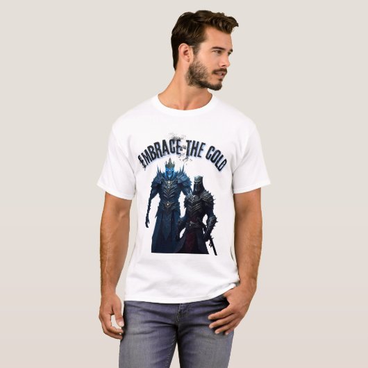 Donker, Lich King T-shirt (Voorkant volledig)