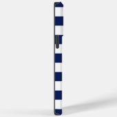  donker marineblauw wit kleurenblok Case-Mate iPhone case (Achterkant / Rechts)