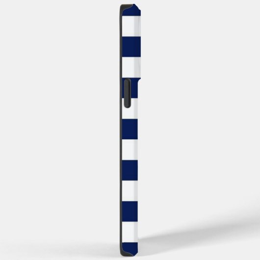  donker marineblauw wit kleurenblok Case-Mate iPhone case (Achterkant / Rechts)