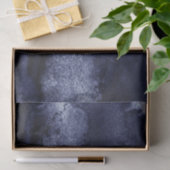 Donker marineblauwe waterverf tissuepapier (Geschenk)