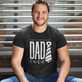 Donker meest Geweldige vader ooit Vaderdag met Str T-shirt