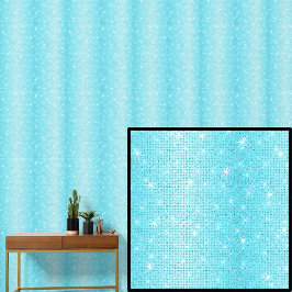 Donker Mid Licht Aqua Blue Stripes Sparkle Sterren Behang