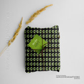 Donker Minimaal Groen Bloemen Wrapping Papier