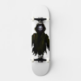 Donker Monster Wezen Gotische Horror Randkunst Persoonlijk Skateboard