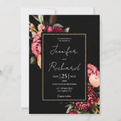 Donker Moody Nederlands Oude Meesters Bloeien Zwar Kaart (Voorkant)