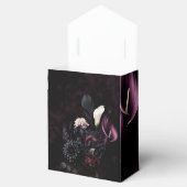 Donker Moody Romantisch Bloemen Bruiloft Favor Bedankdoosjes (Geopend)