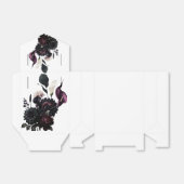 Donker Moody Romantisch Bloemen Bruiloft Favor Bedankdoosjes (Uitgevouwen)