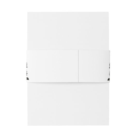 Donker Moody Romantisch Bloemen Wit Bruiloft Uitnodigingen Wikkel (Achterkant Voorbeeld)