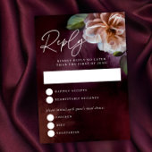 Donker + Moody rustieke bloemenbruiloft antwoord K