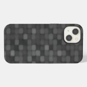 Donker Mozaïekpatroon iPhone Hoesje (Achterkant horizontaal)