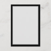 Donker naadloos patroon met blauwe vlinders Morpho Advieskaart (Achterkant)