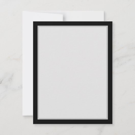 Donker naadloos patroon met blauwe vlinders Morpho Notitiekaartje (Achterkant)