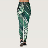 Donker naar Lichtgroen Leggings (Achterkant)