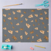 Donker nautisch serie ontwerp 10 tissuepapier (Craft)