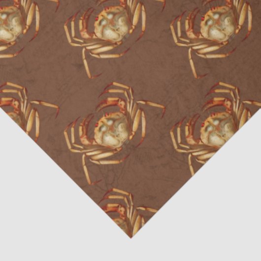 Donker nautisch serie ontwerp 14 tissuepapier (Detail)