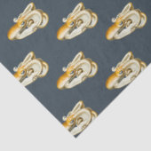 Donker nautisch serie ontwerp 9 tissuepapier (Detail)