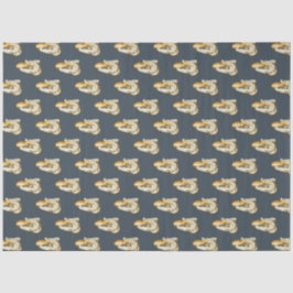 Donker nautisch serie ontwerp 9 tissuepapier