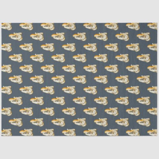 Donker nautisch serie ontwerp 9 tissuepapier (Voorkant)