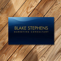 Donker Navy Blue Corporate Gradient minimalistisch