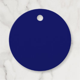 Donker Navy Solid Color Bedankjes Labels